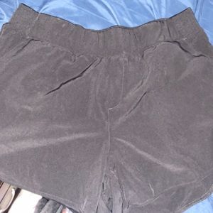 Black athletic shorts!